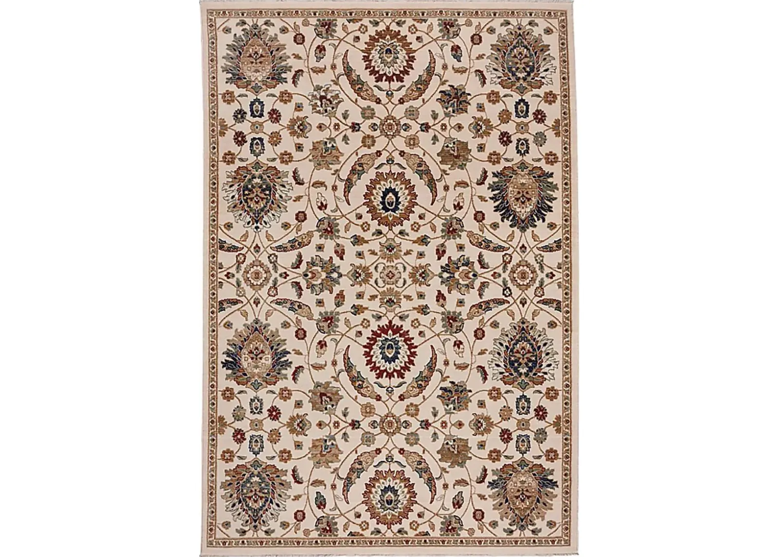 Abraine Cream/Multi 7'10 x 11' Rug