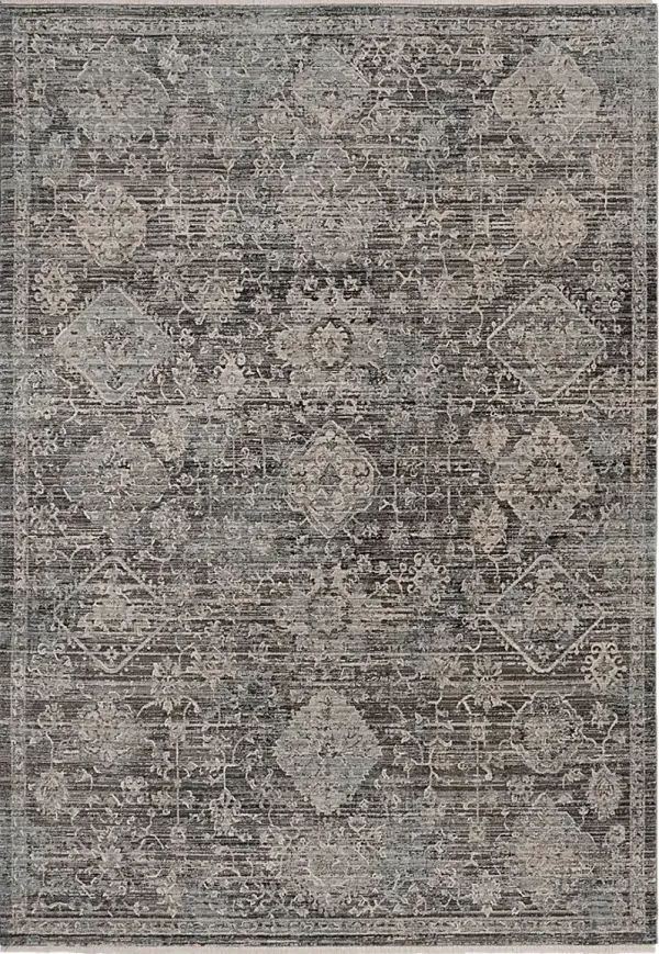 Lashrane Blue 7'10 x 10' Rug