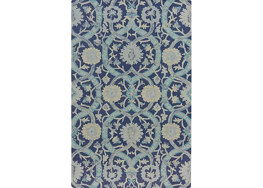 Jidasha Navy 8' x 10' Rug