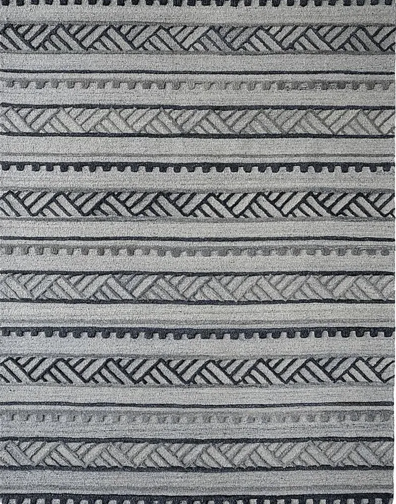 Yarmeda Charcoal 8' x 10' Rug
