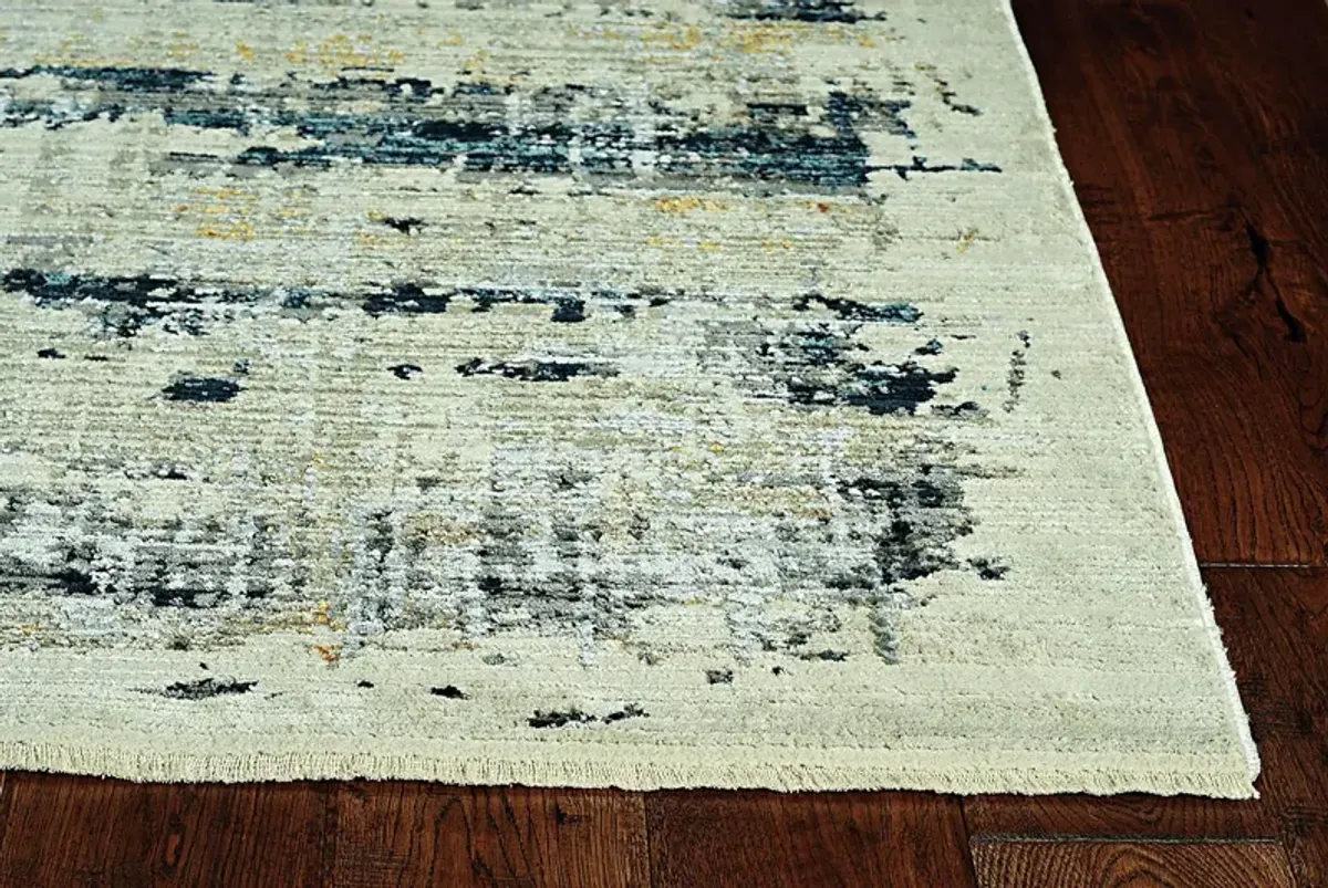 Midsano Blue 7'10 x 10'10 Rug