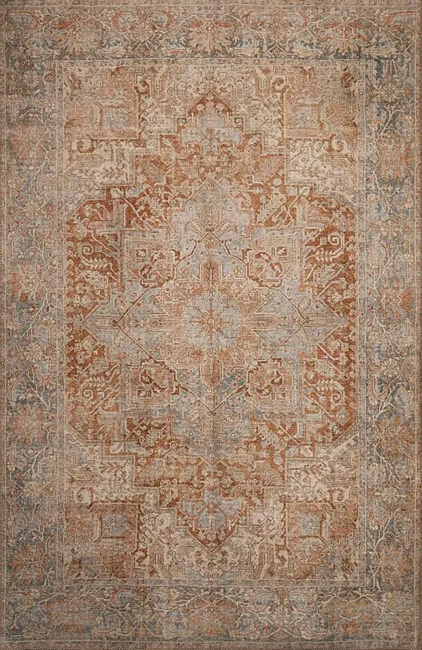 Lourcola Rust 7'6 x 9'6 Rug