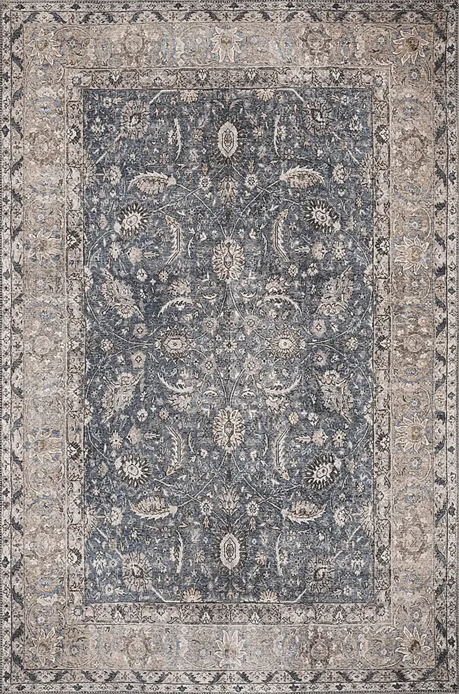 Ativer Blue 7'6 x 9'6 Rug