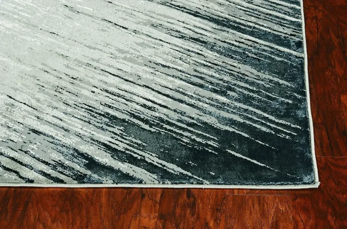 Somergeo Gray/Silver 7'10 x 10'10 Rug