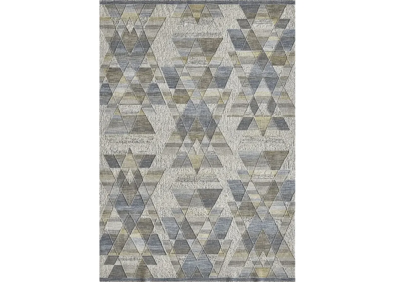 Petroton Gold/Blue 7'10 x 10'10 Rug