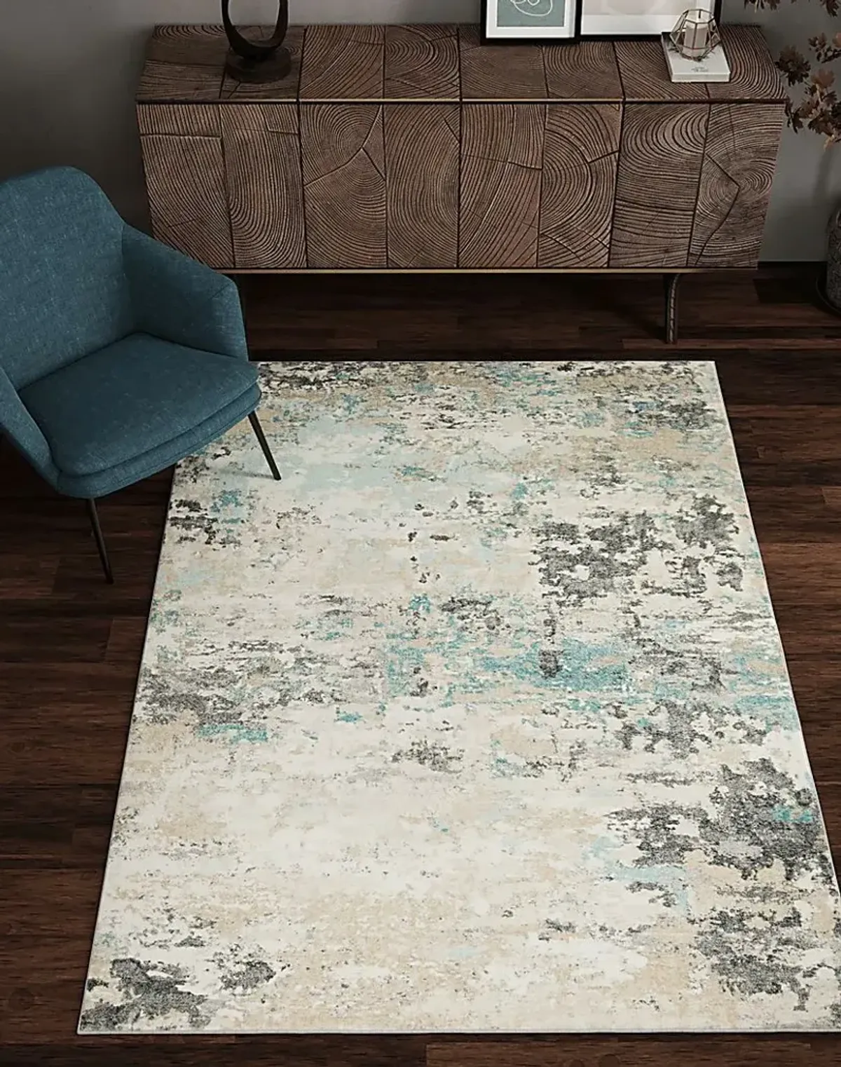 Baylants Blue 7'6 x 10' Rug