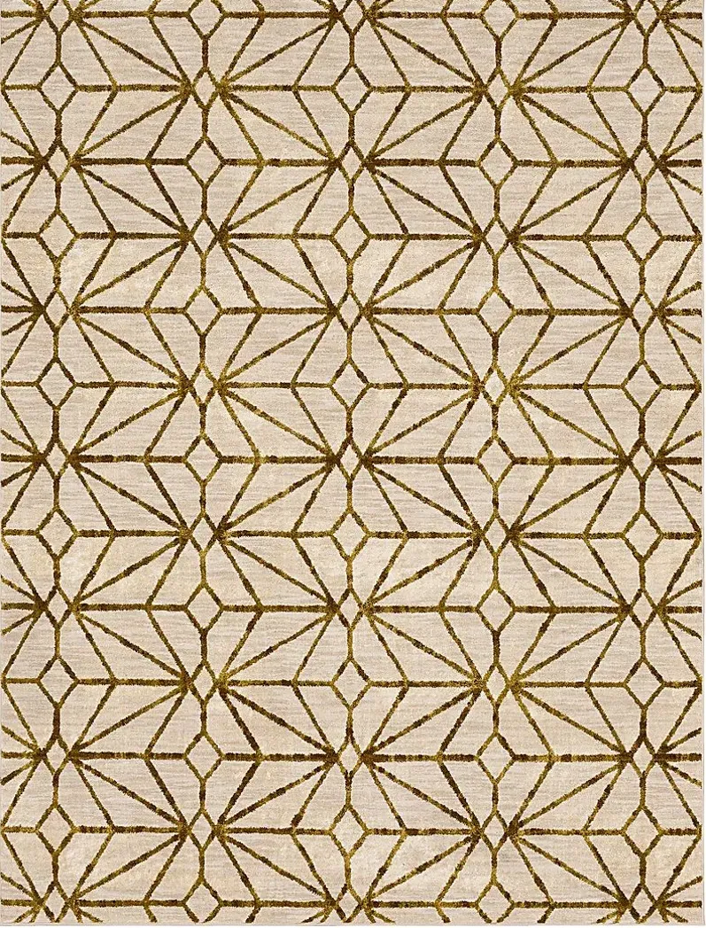 Dartois Gold 8' x 11' Rug