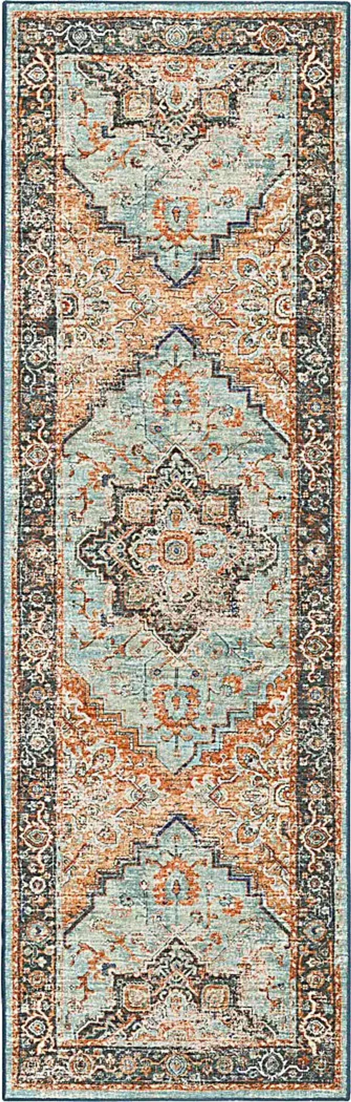 Caddoa Multi 2' x 12' Rug