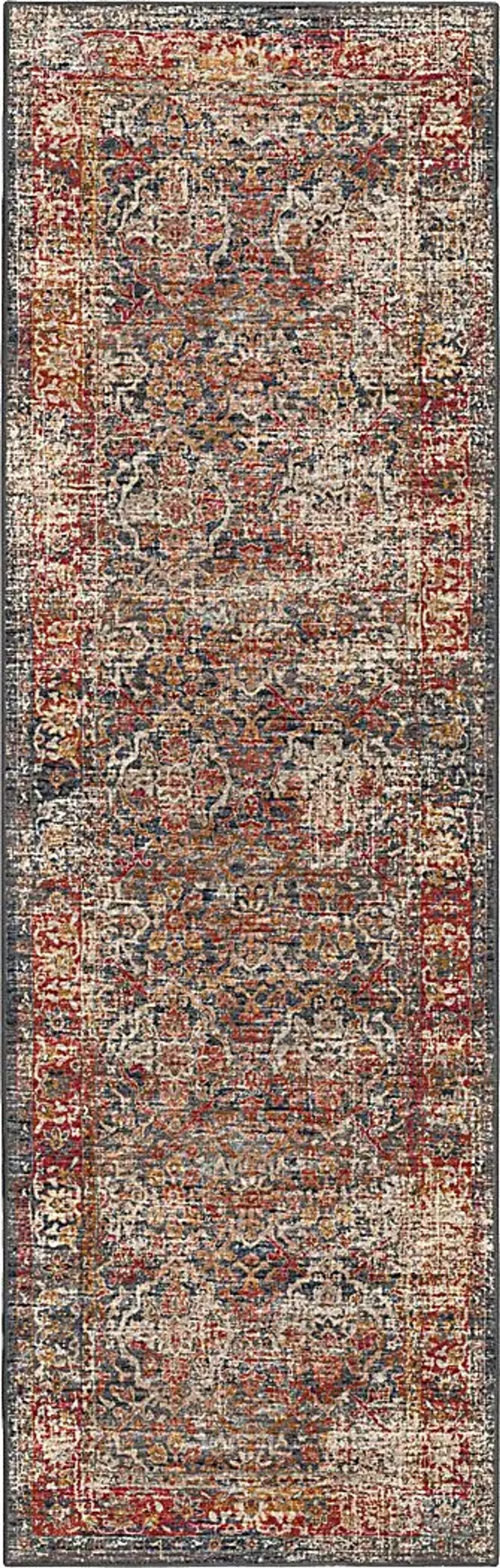 Kaypon Black 2' x 12' Rug