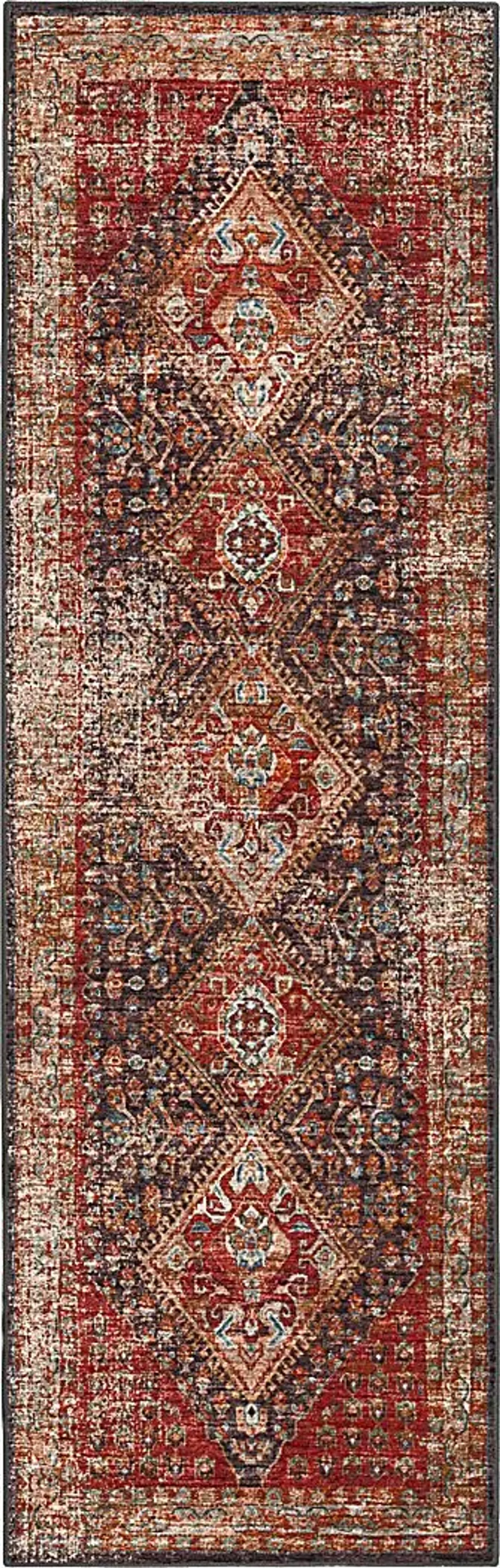 Malloroso Multi 2' x 12' Rug