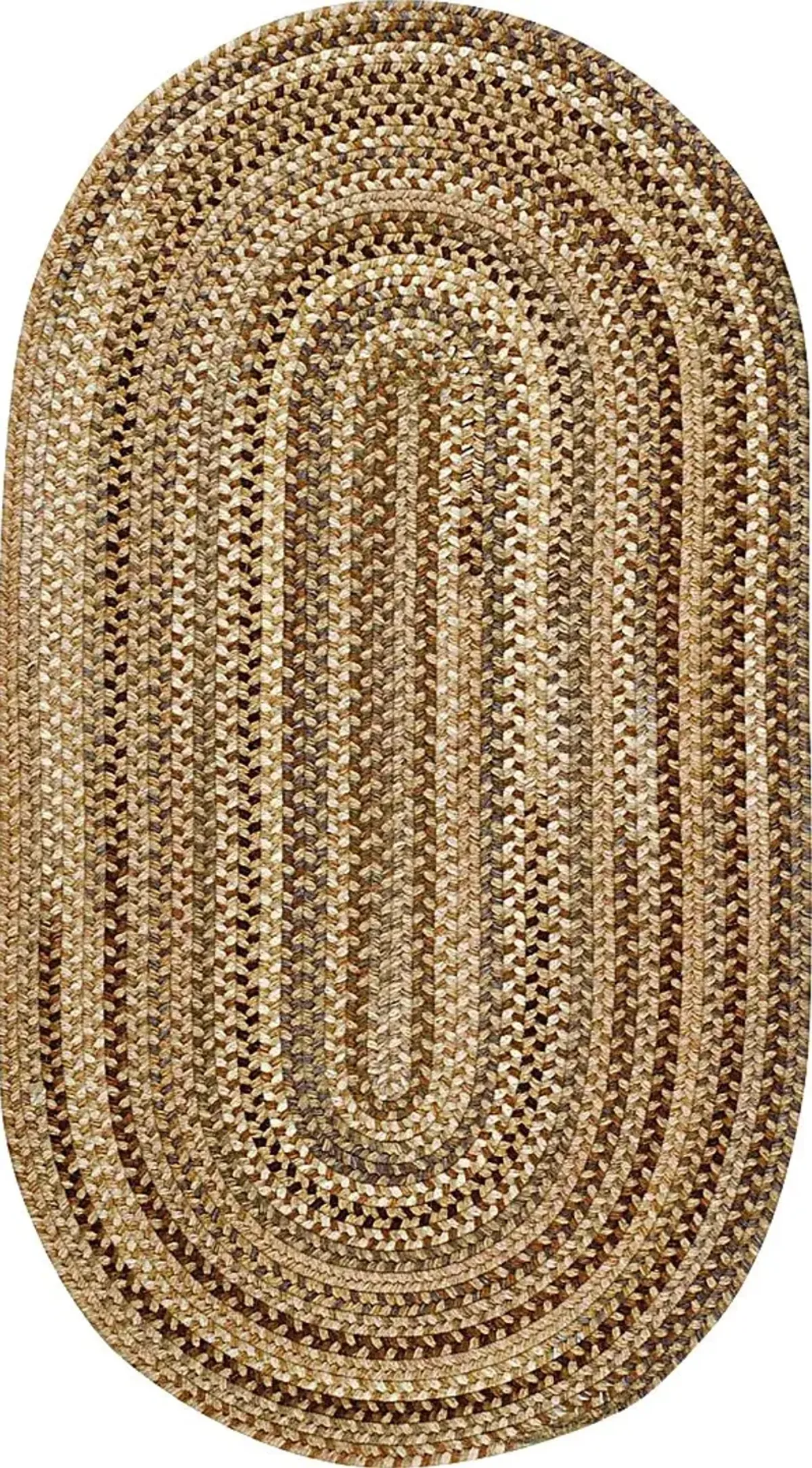 Mugadi Beige 3' x 5' Oval Rug