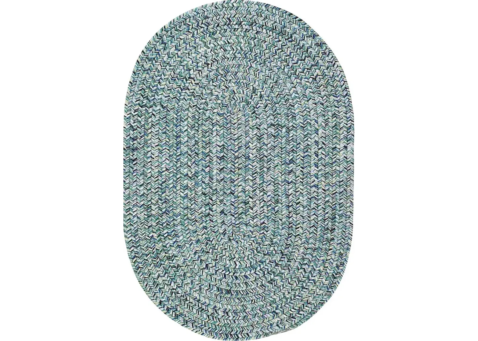 Garkani Blue 5' x 8' Oval Rug