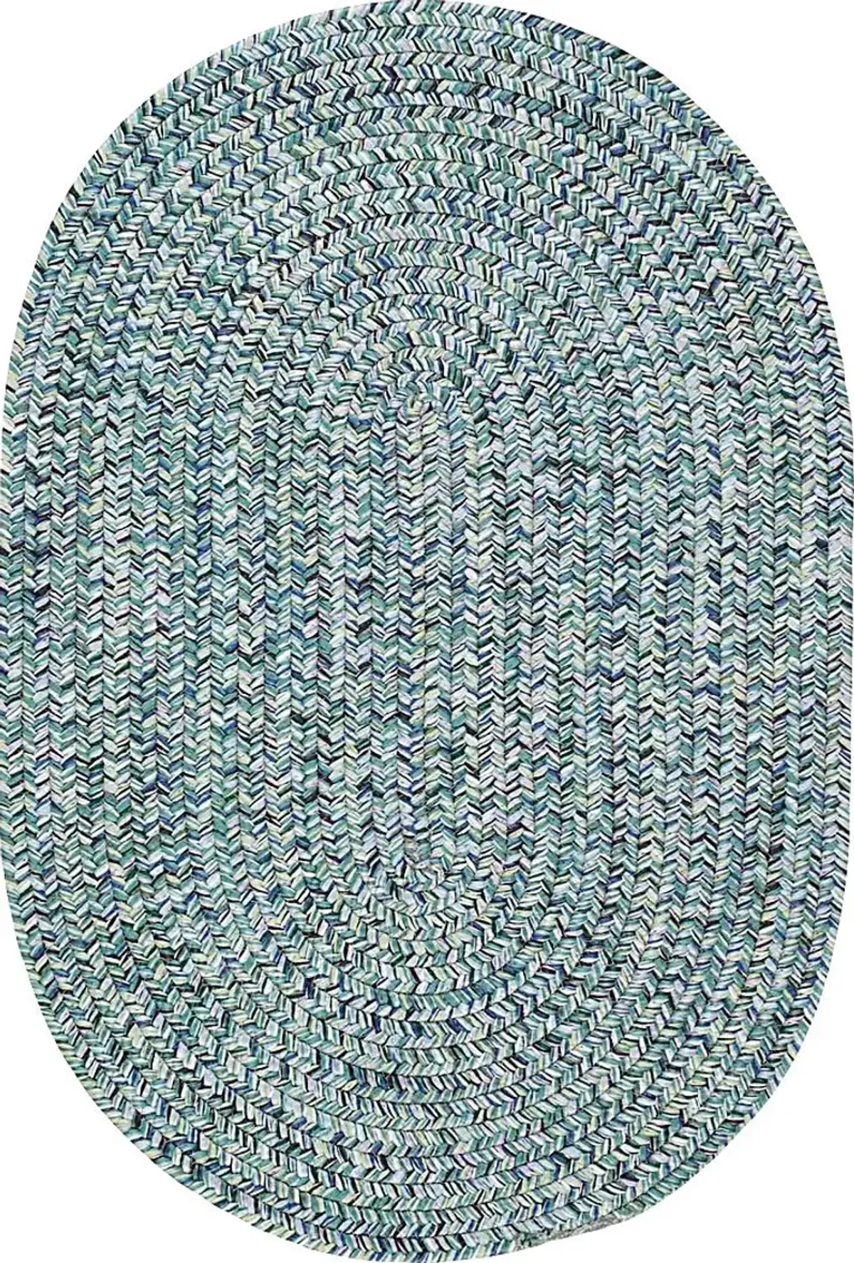 Garkani Blue 5' x 8' Oval Rug