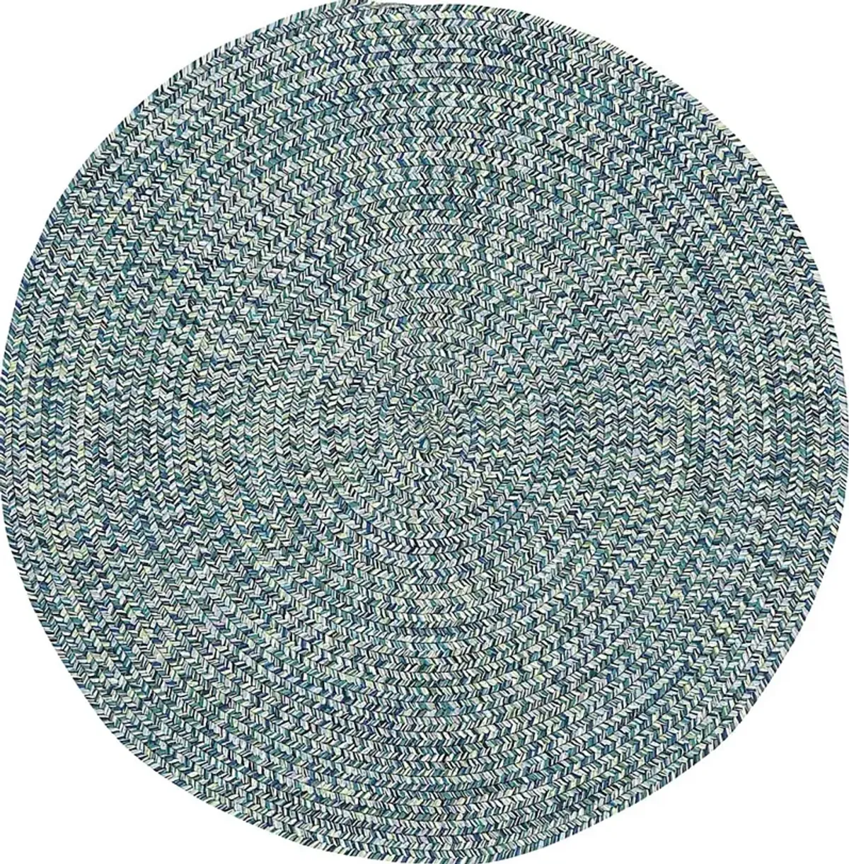 Garkani Blue 5'6 Round Rug