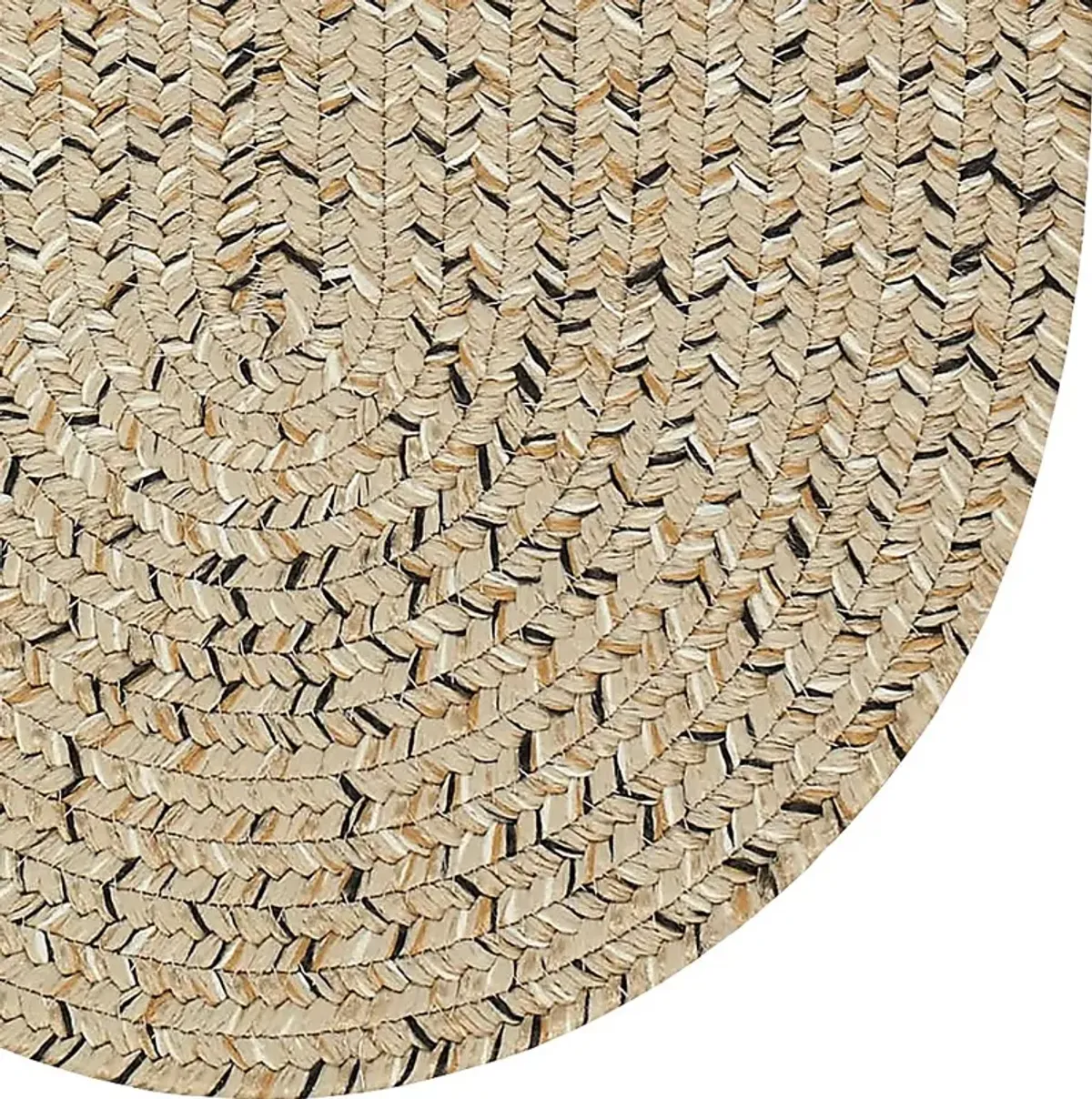 Garkani Beige 3' x 5' Oval Rug