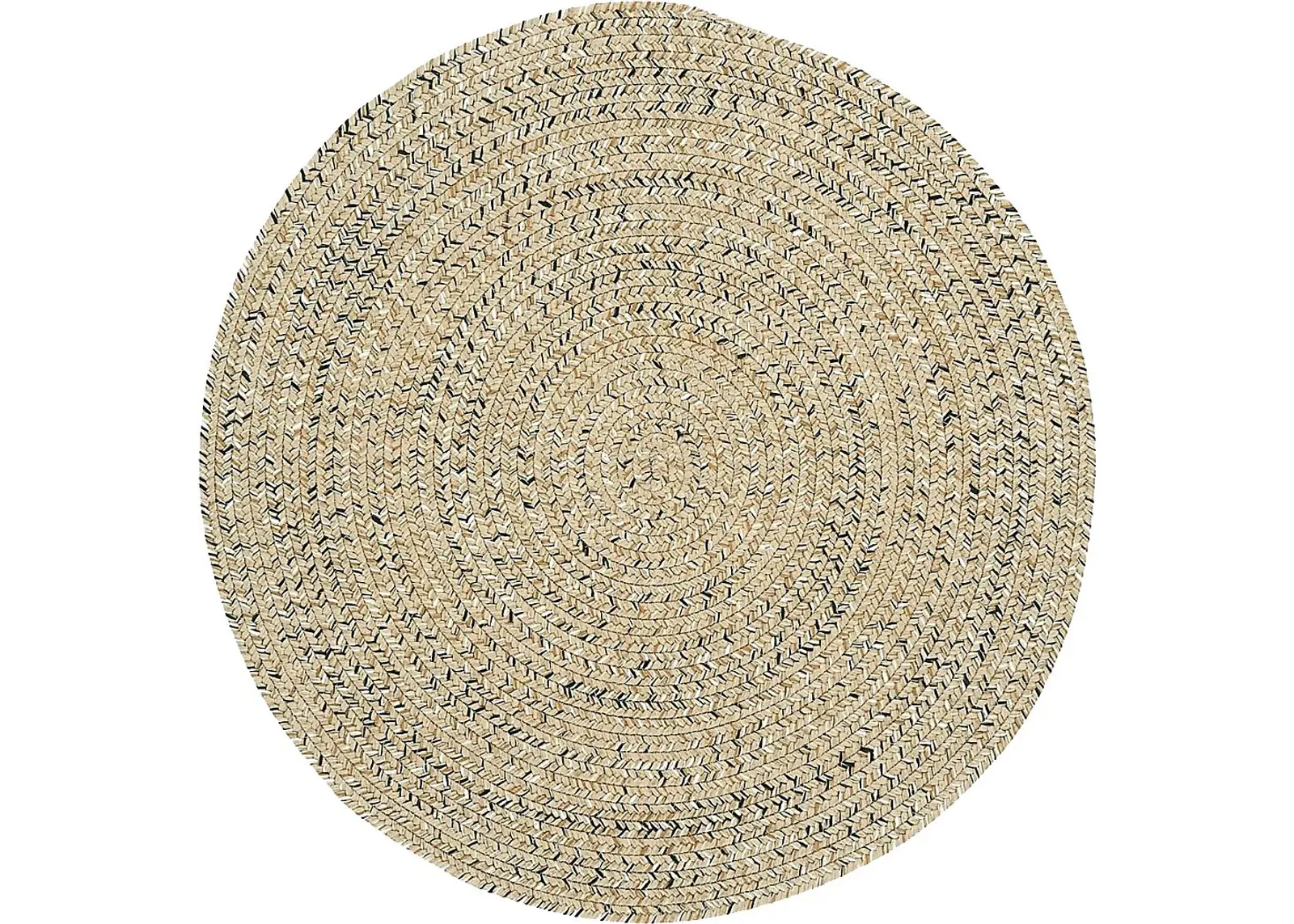 Garkani Beige 5'6 Round Rug