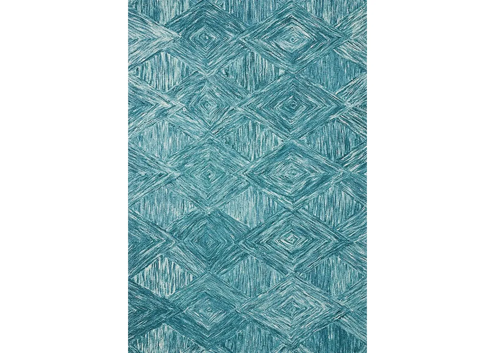 Litzendorf Teal 3'9 x 5'9 Rug