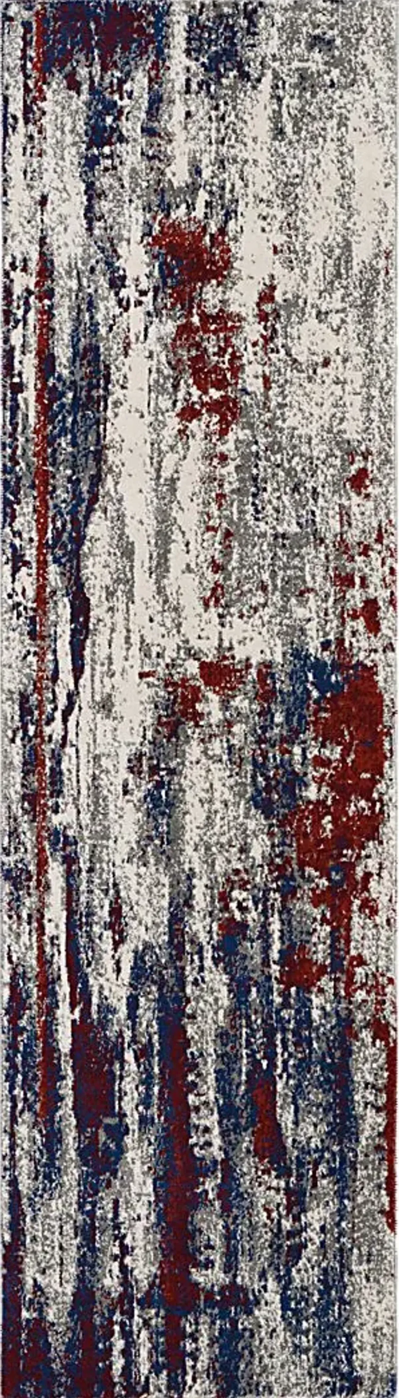 Cailyn Blue 2'2 x 7'6 Runner Rug