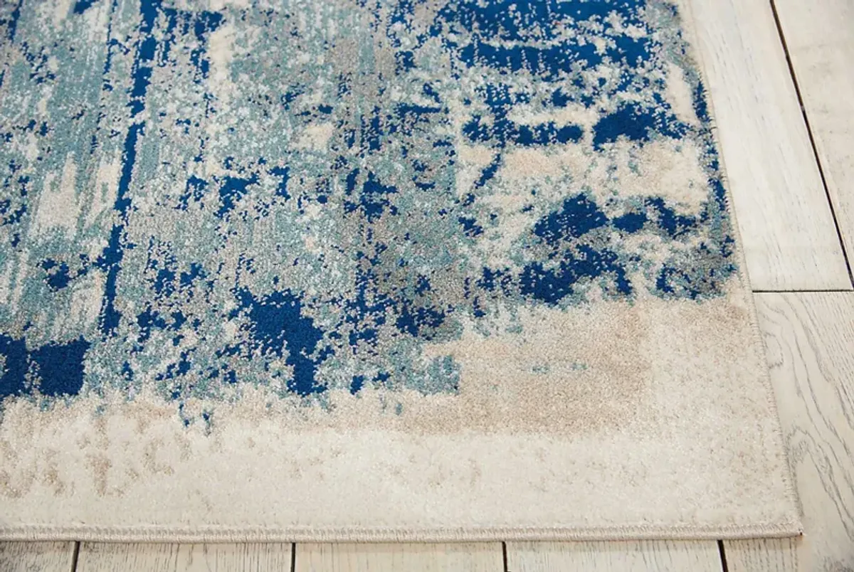 Channe Blue 7'10 x 10'6 Rug