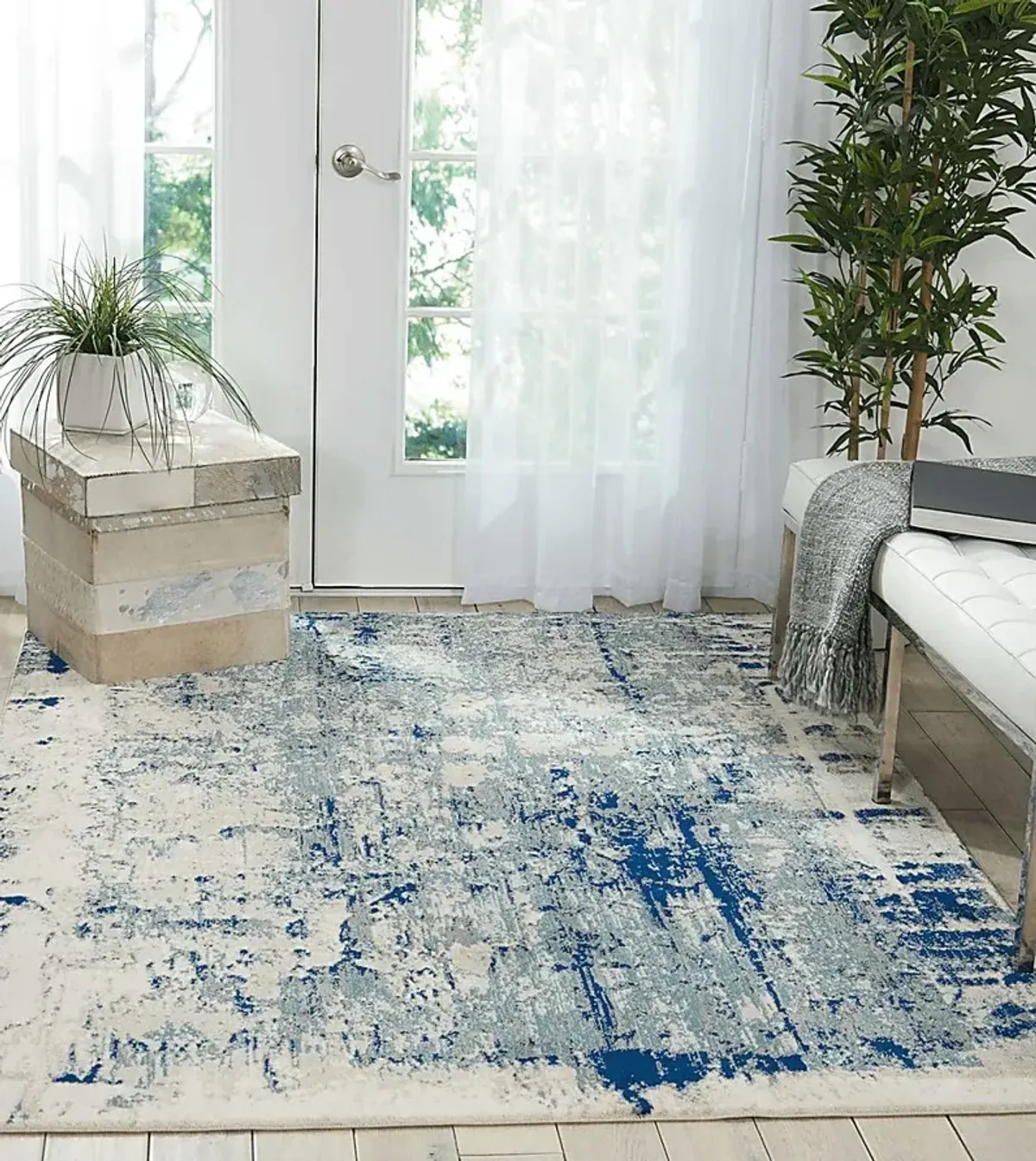 Channe Blue 7'10 x 10'6 Rug