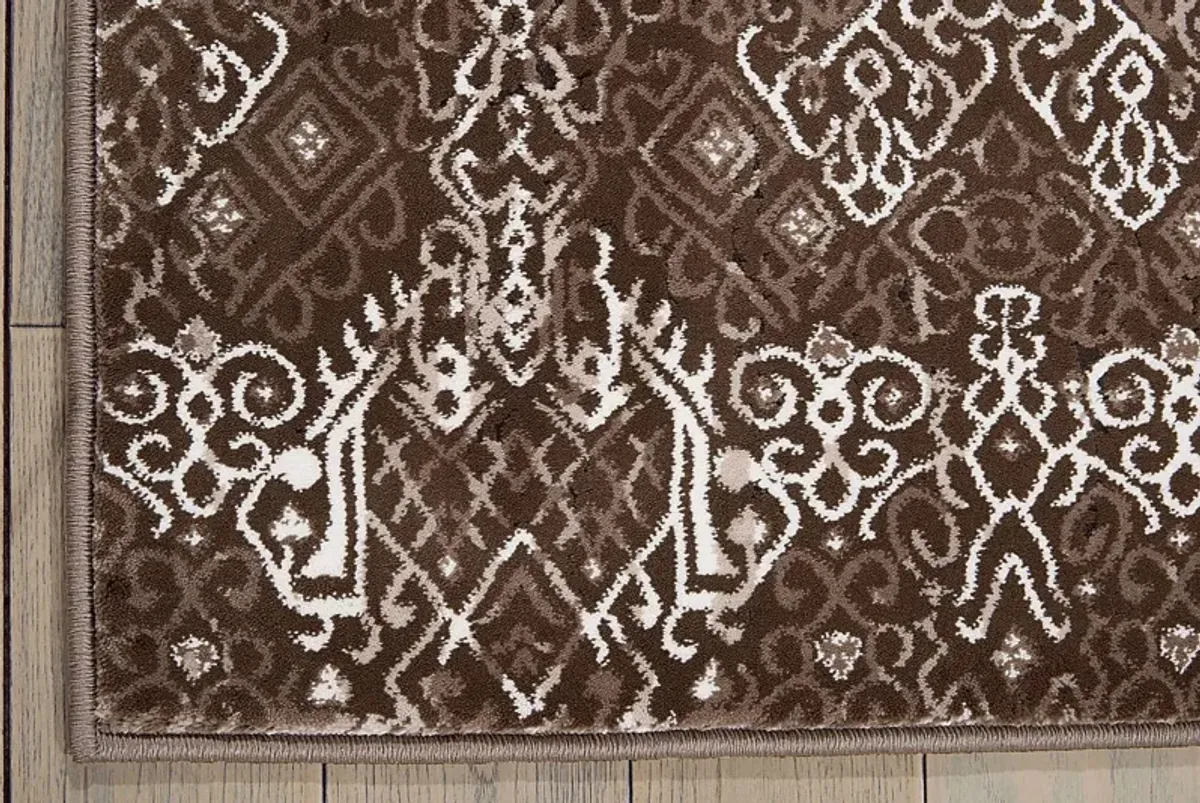 Divine Palace Brown 5'3 x 7'4 Rug