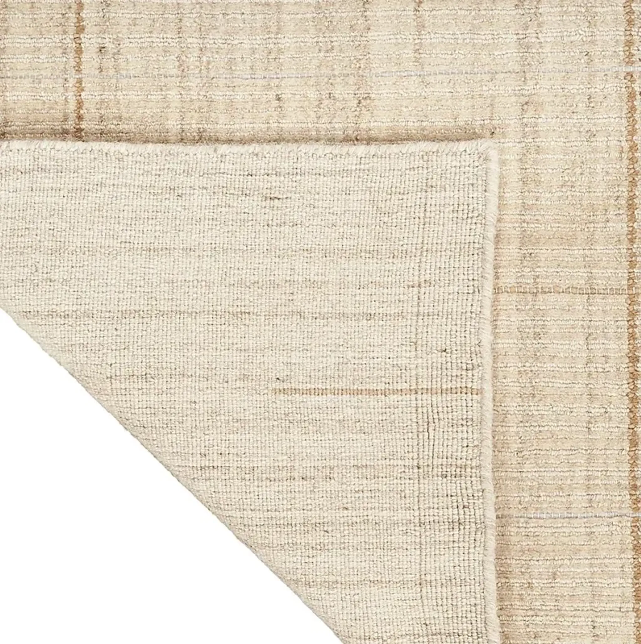 Lattice Mist Natural 7'9 x 9'9 Rug | Furniture.com