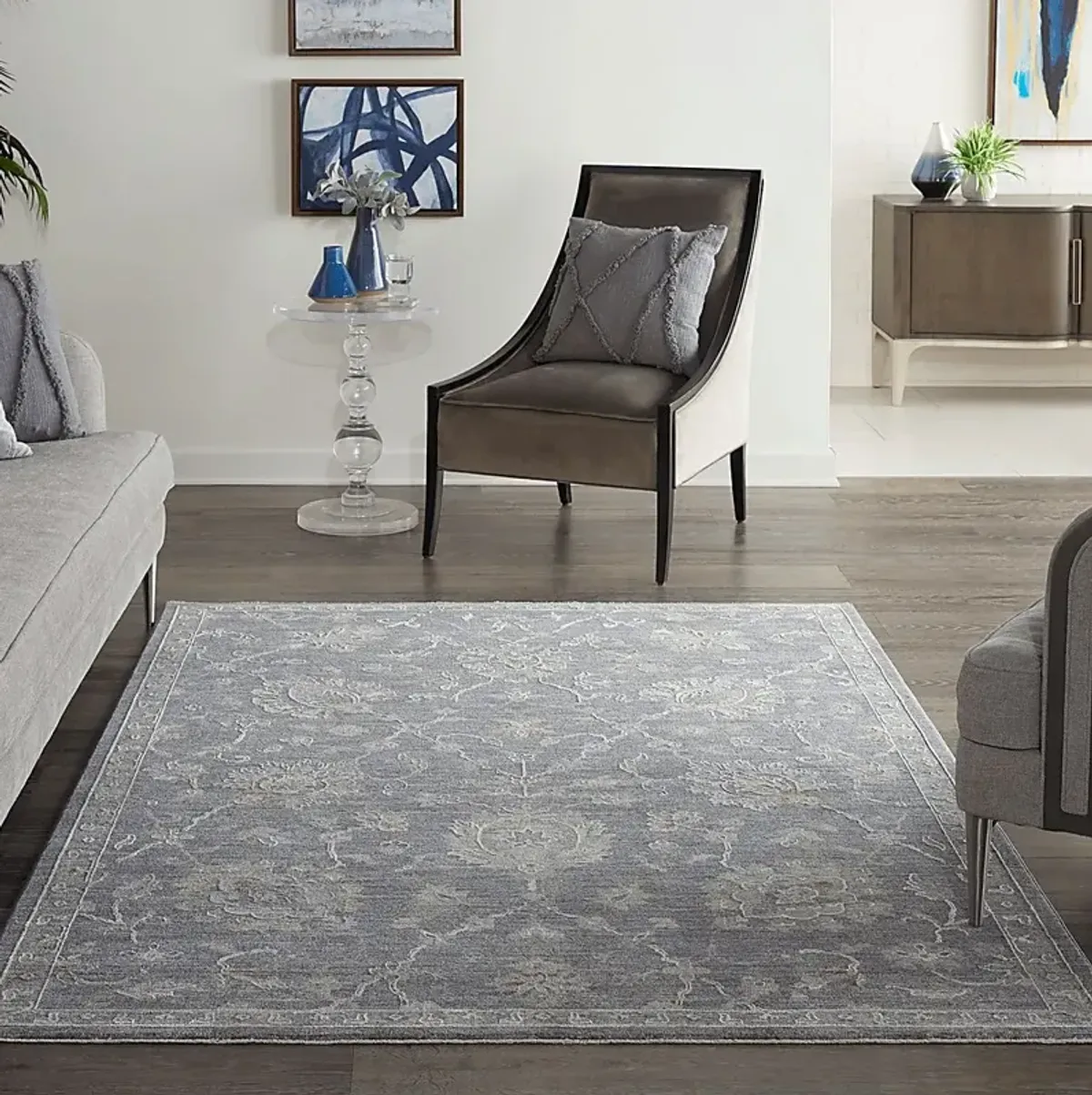 Palmyri Gray 5'3 x 7'8 Rug