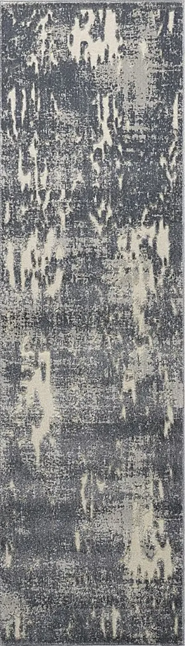 Ailine Gray 2'2 x 7'6 Runner Rug