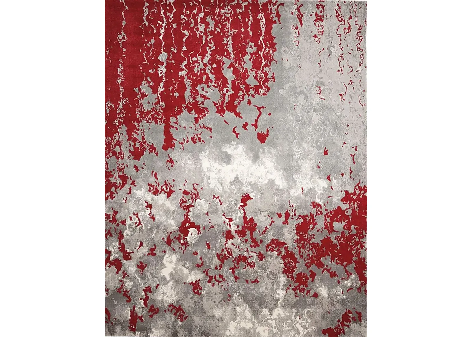 Red Sky Red 9'9 x 13'9 Rug