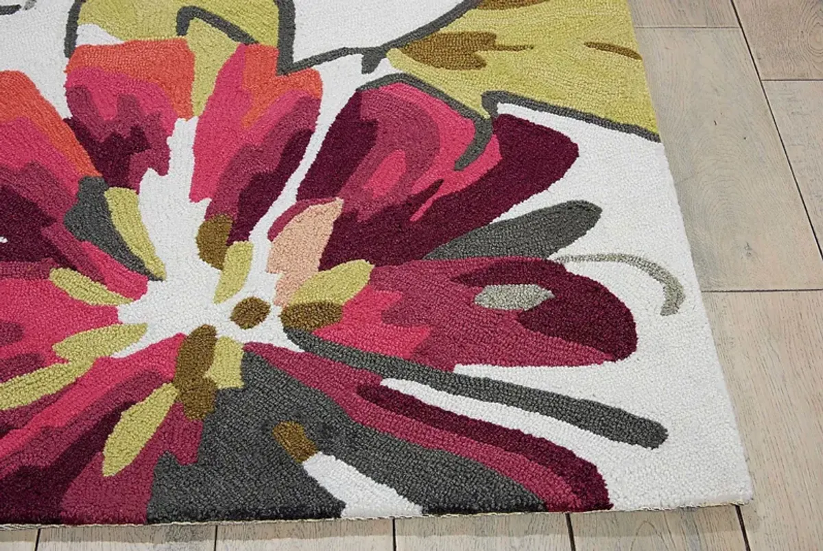 Wild Blossom Fantasy 4' x 6' Rug