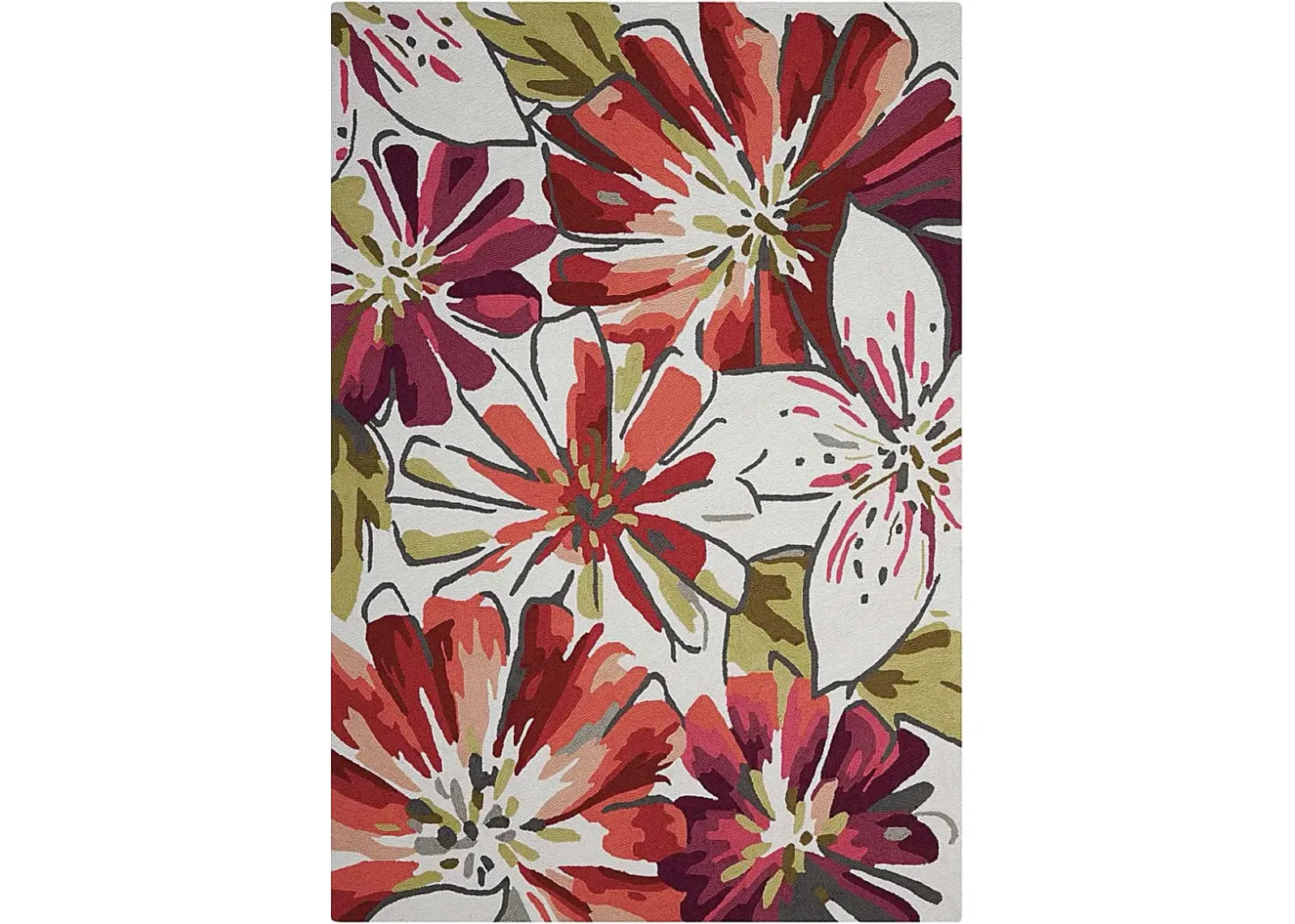 Wild Blossom Fantasy 4' x 6' Rug