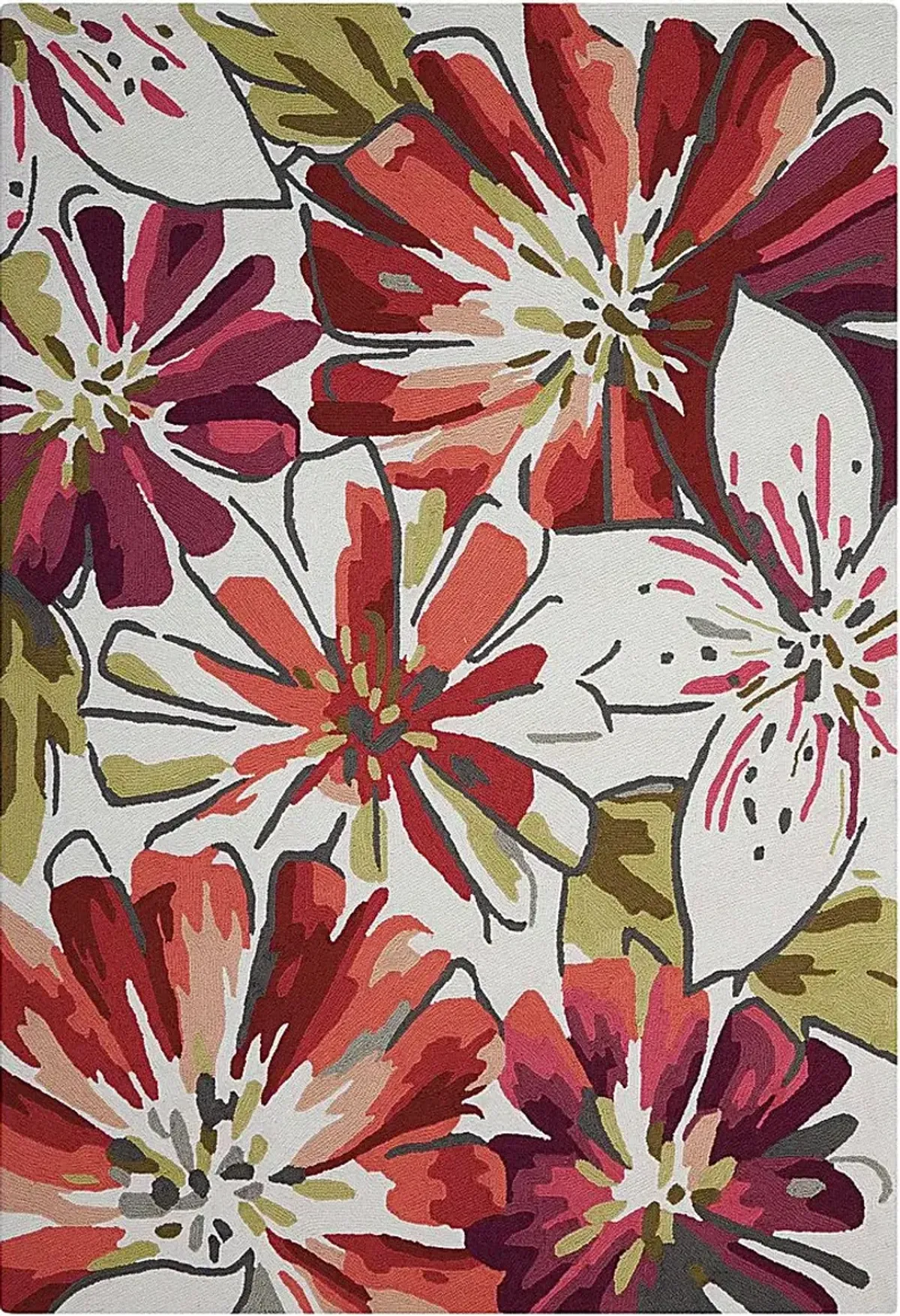 Wild Blossom Fantasy 4' x 6' Rug