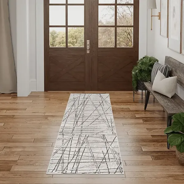 Adler Trace Gray 2'3 x 7'6 Rug