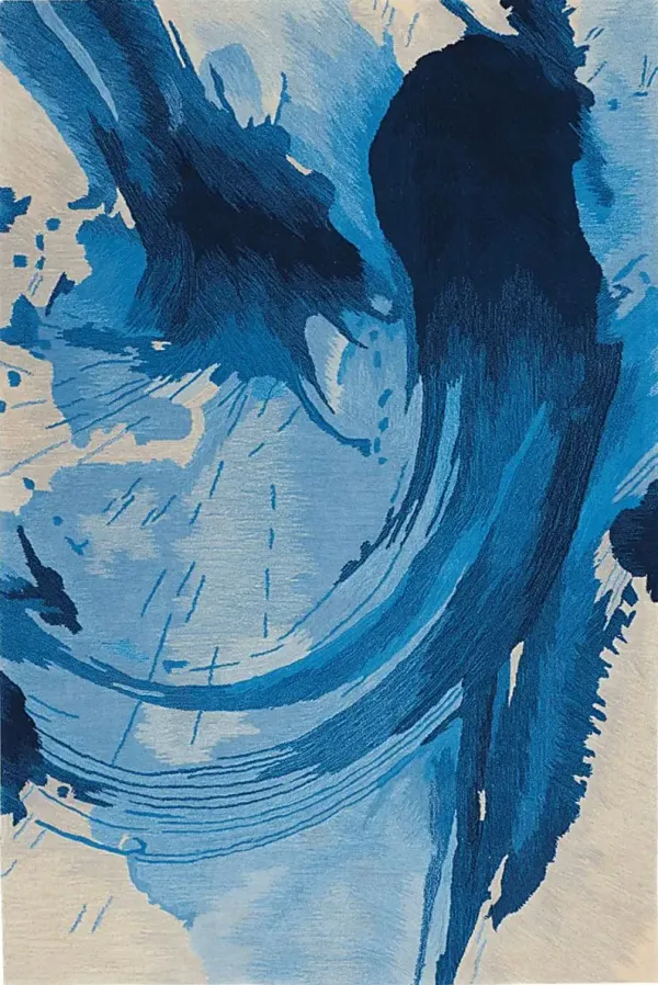 Bismarck Blue 5'25" x 7'75" Rug