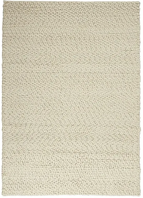 Damaris Ivory 5'3 x 7'5 Rug