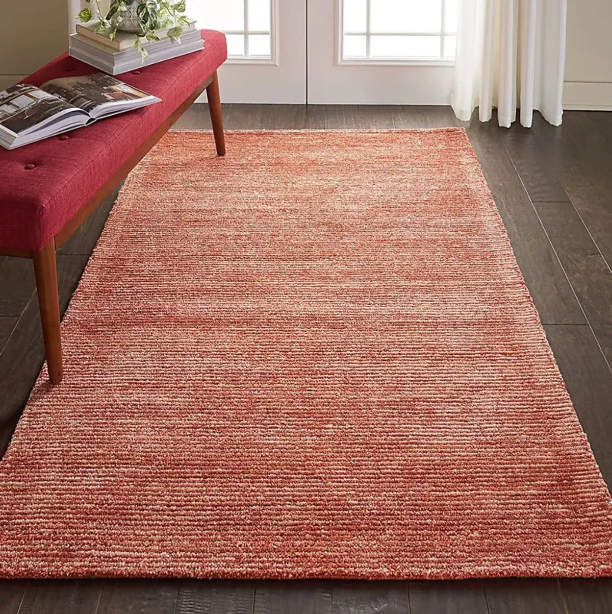 Castin Red 4' x 6' Rug