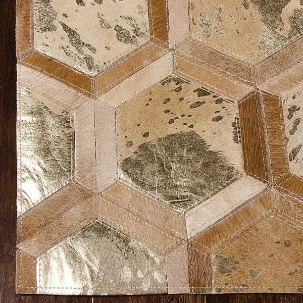 Schimmer Gold 5'3 x 7'5 Rug