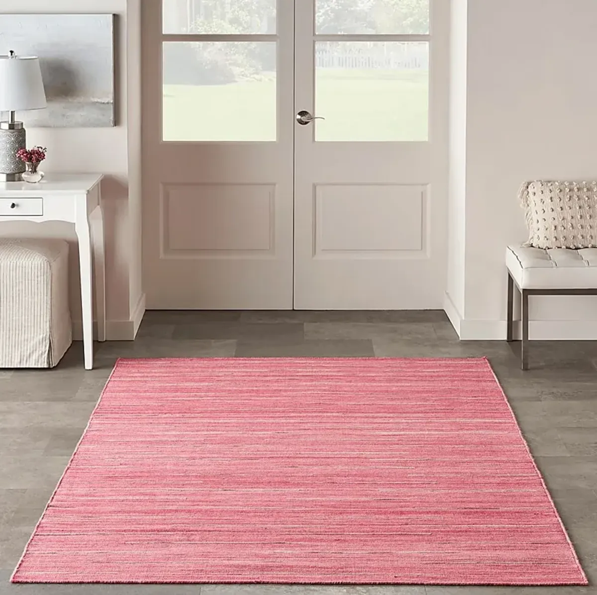 Ferriday Pink 5'3"" x 7'3"" Rug