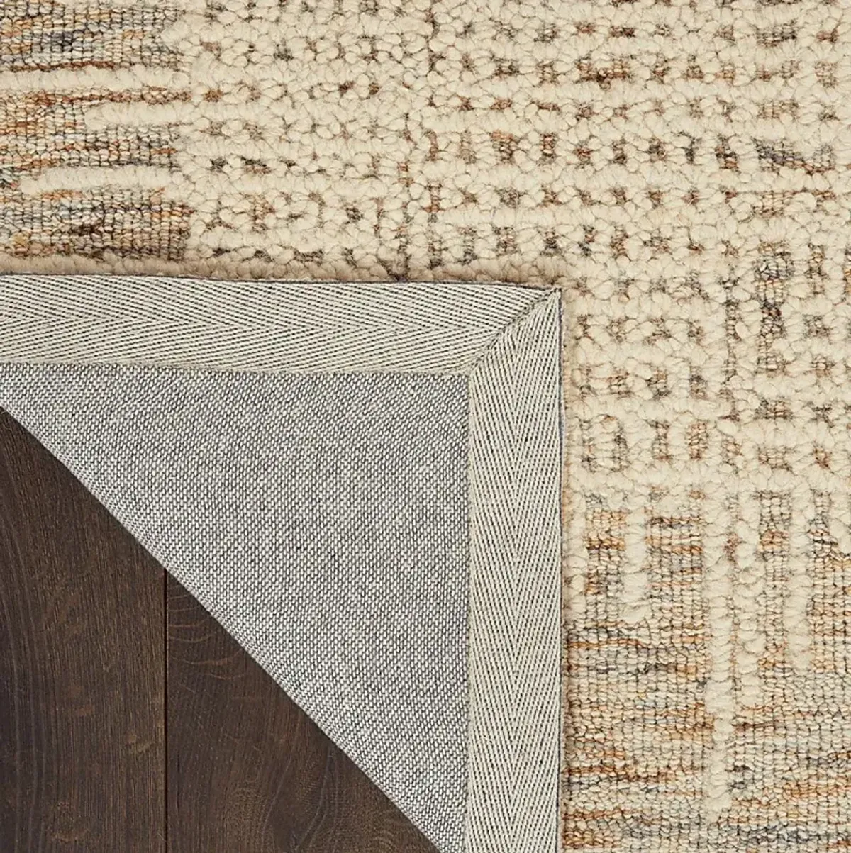 Quito Beige 5'3"" x 7'3"" Rug