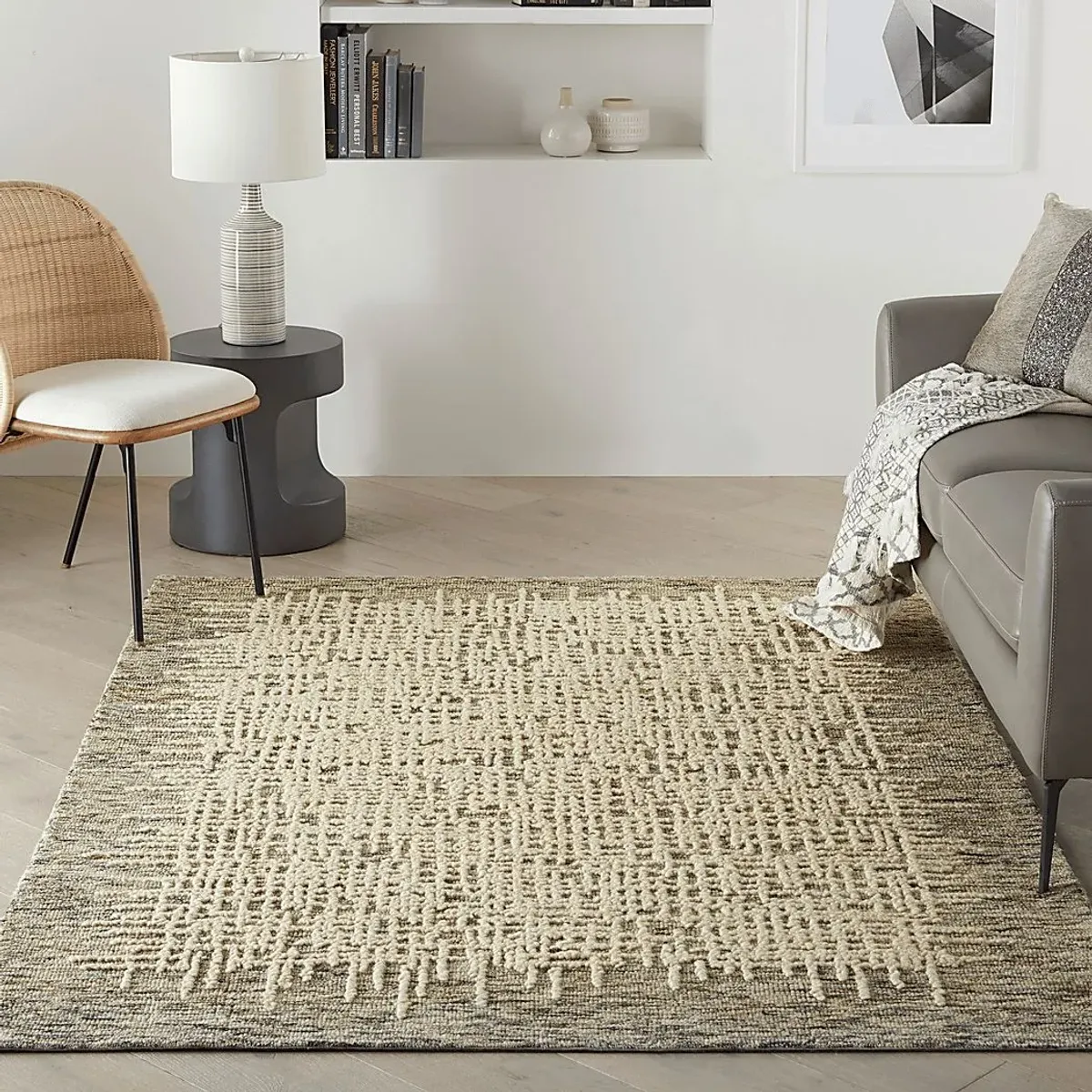 Quito Ivory 2'3"" x 7'5"" Rug