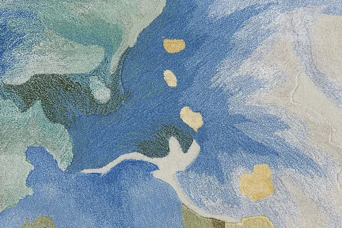 Nalina Seafoam 7'9 x 9'9 Rug