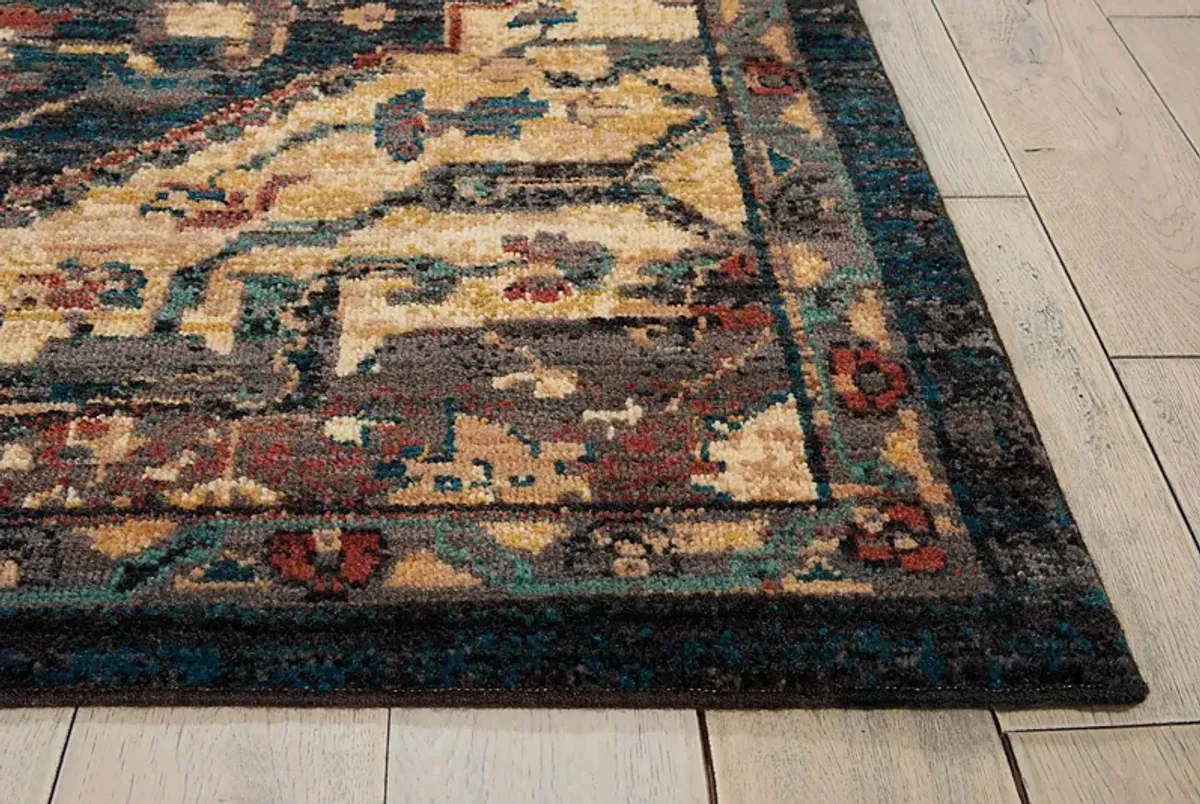 Jamestown Blue 5'3 x 7'5 Rug