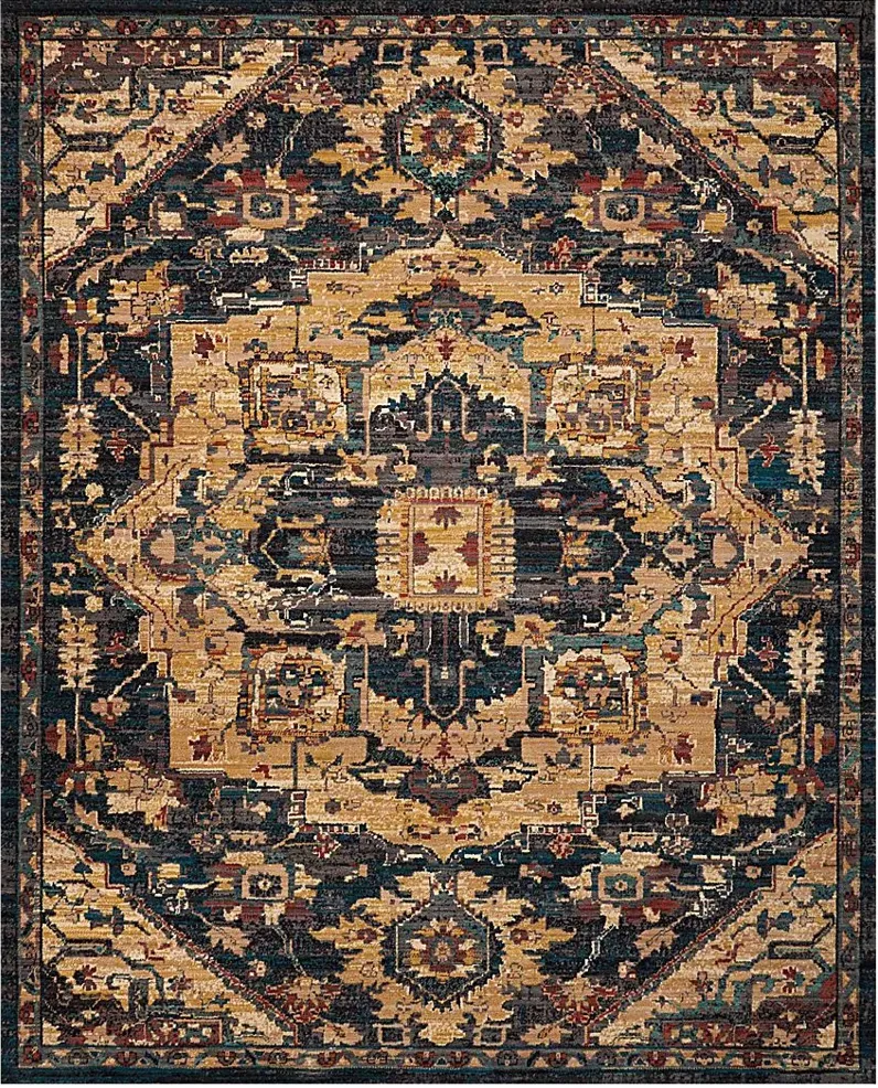 Jamestown Blue 5'3 x 7'5 Rug