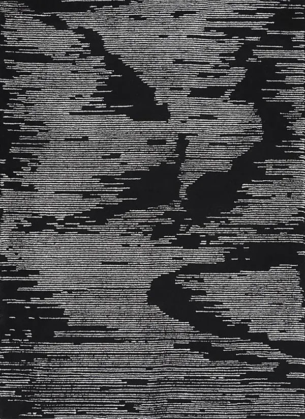 Silver Falls Black 5'3" x 7'9" Rug