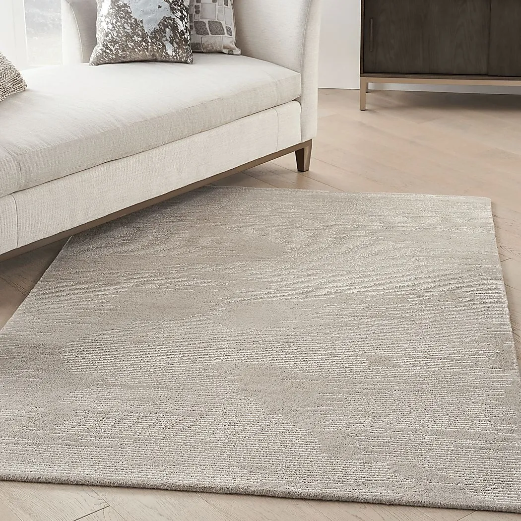 Silver Falls Beige 7'9"" x 9'9"" Rug