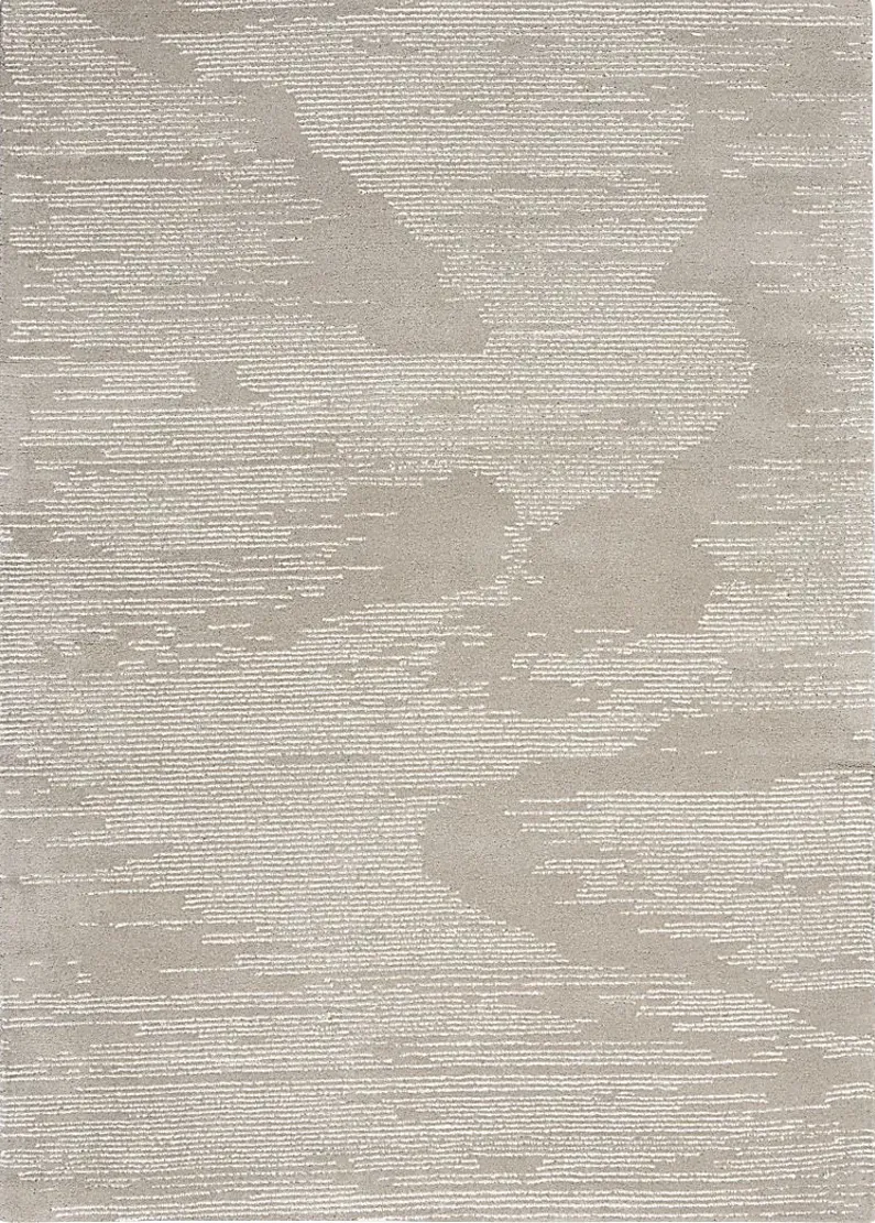 Silver Falls Beige 7'9"" x 9'9"" Rug