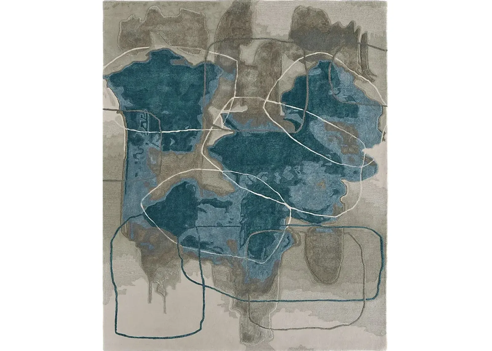 Paris Atelier Blue 8' x 10' Rug