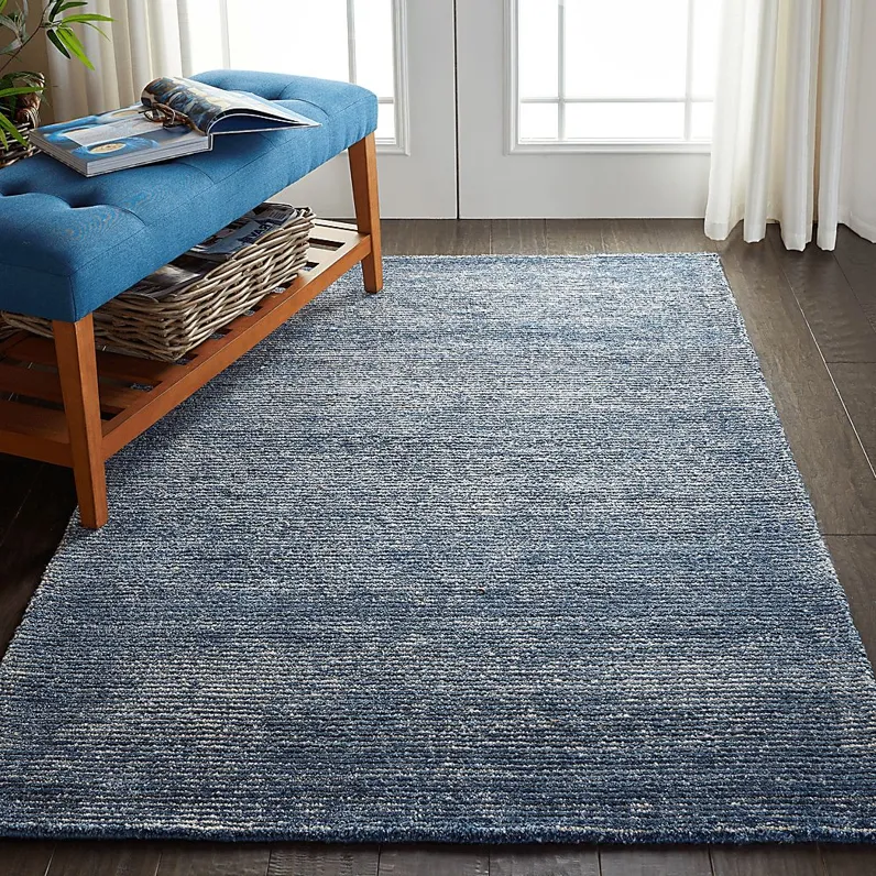 Castin Blue 5'3"" x 7'5"" Rug