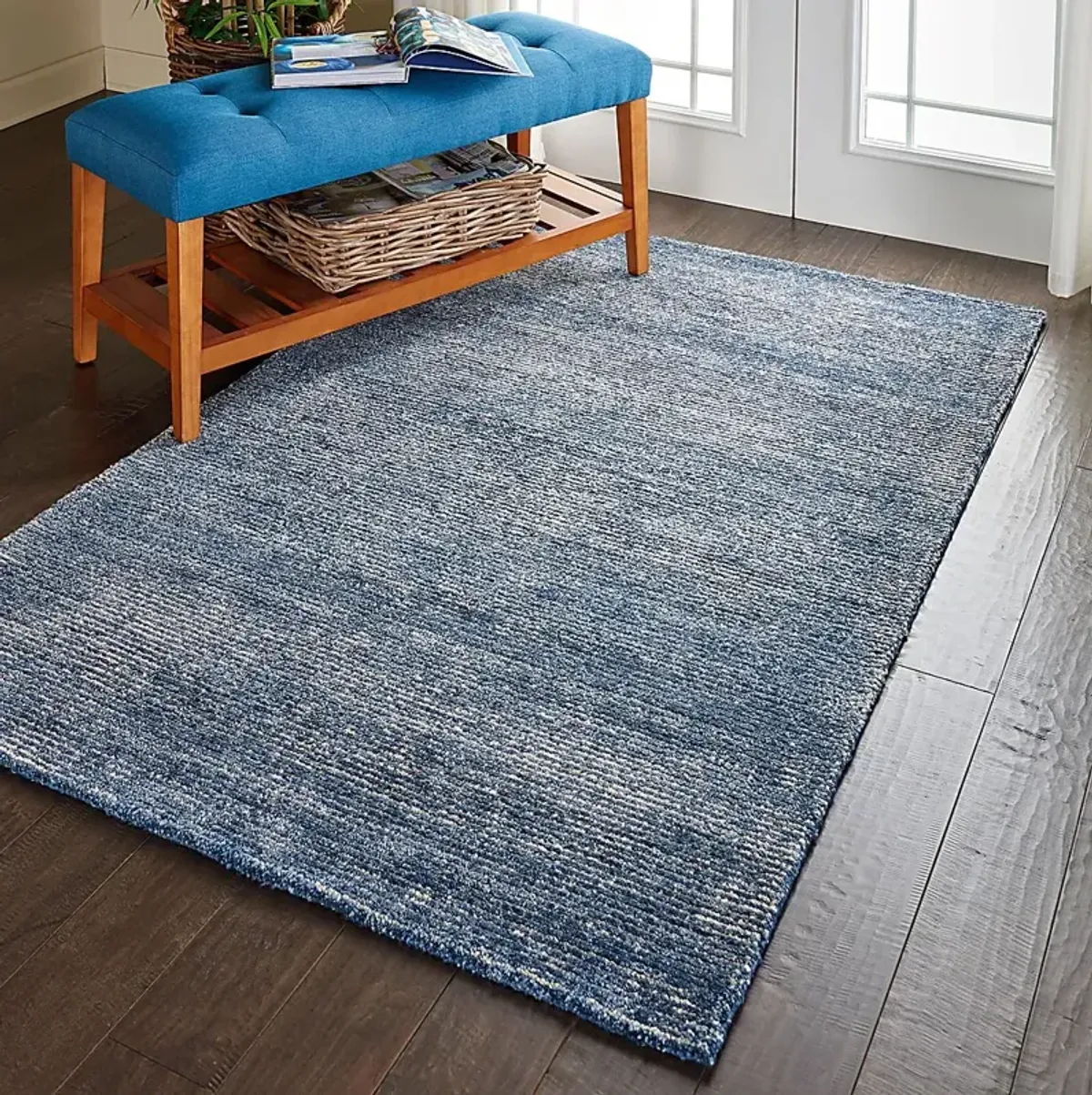 Castin Blue 8' x 10'6"" Rug