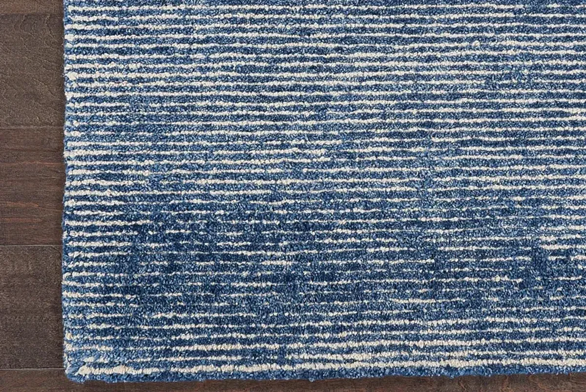 Castin Blue 8' x 10'6"" Rug